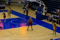 Claudia Trębicka podczas meczu ze Szwedkami