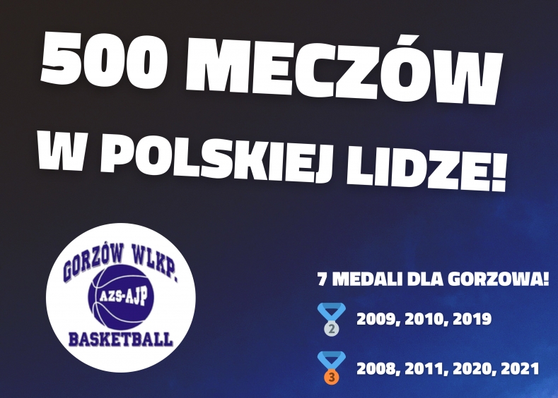 500 spotkań w polskiej lidze!